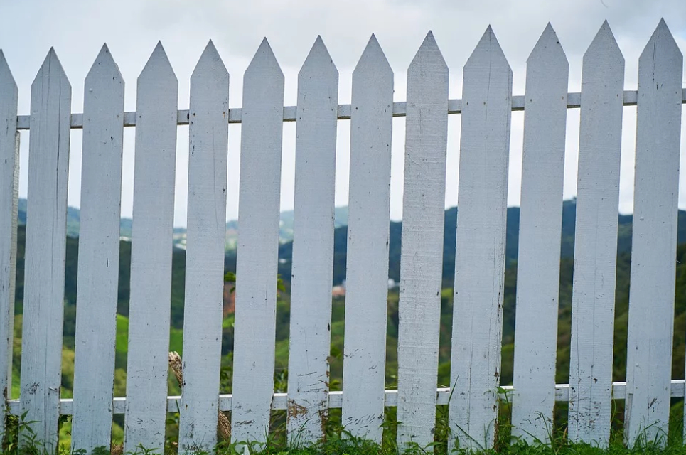 this image shows fence installation in Carmichael, California