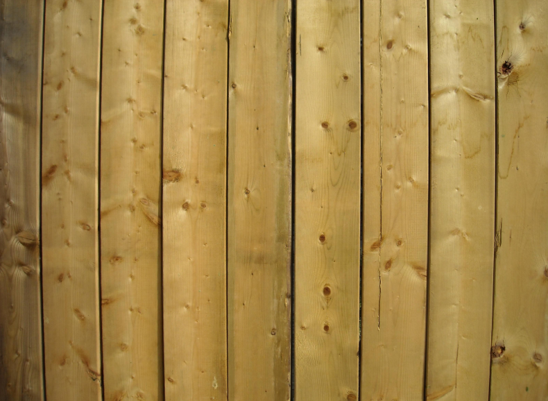 this image shows wood fence in Carmichael, California