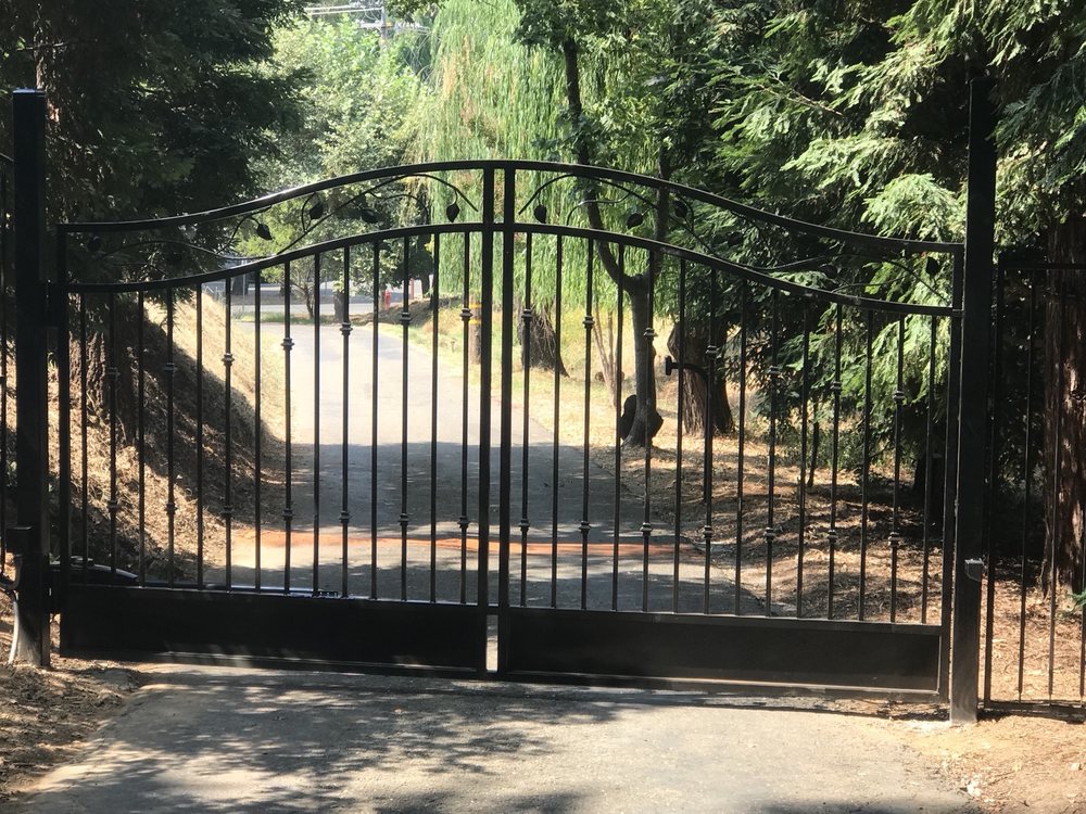 this is a picture of gate installation in Carmichael, CA